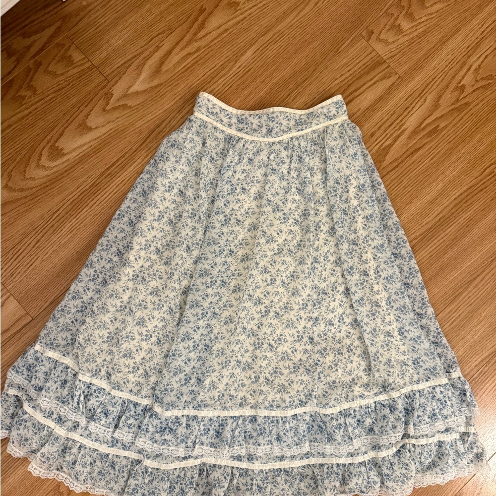 Vintage Gunne Sax Prairie Skirt